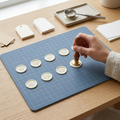 RowanKeel Grid-Guide Demolding Pad | Silicone Release Pad with Alignment Grid for Even Seals