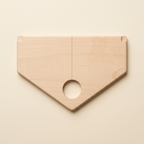 RowanKeel Envelope Centering Ruler | Wooden Template Card to Position Seals on the Flap