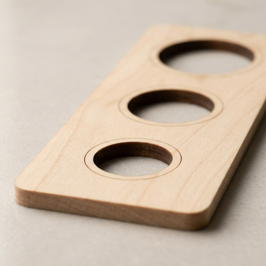 RowanKeel Envelope Seal Contour Template | Multi-Size Wooden Guide for Flap & Closure Seals