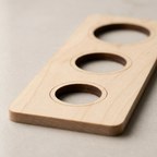 RowanKeel Envelope Seal Contour Template | Multi-Size Wooden Guide for Flap & Closure Seals