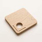 RowanKeel Corner Accent Template | Wooden Contour Guide for Corner Wax Details on Cards