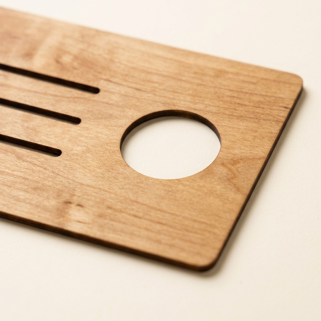 RowanKeel Vintage Letter Envelope Template | Wooden Guide for Classic Envelope & Seal-Window Layouts