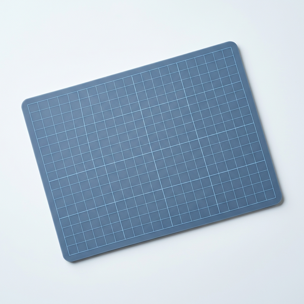 RowanKeel Grid-Guide Demolding Pad | Silicone Release Pad with Alignment Grid for Even Seals
