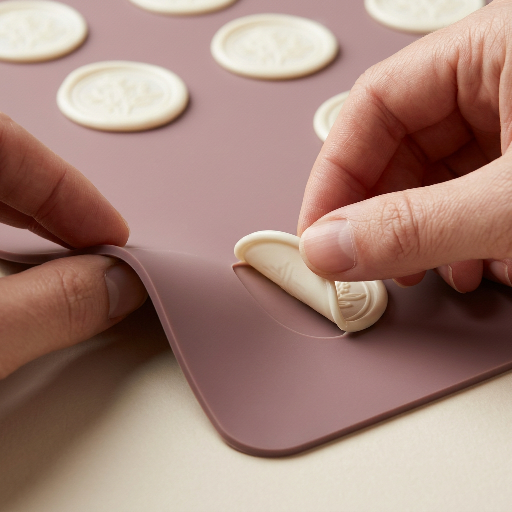 RowanKeel Large Silicone Demold Work Mat | Batch-Sealing Release Mat for Multi-Seal Projects