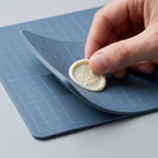 RowanKeel Grid-Guide Demolding Pad | Silicone Release Pad with Alignment Grid for Even Seals