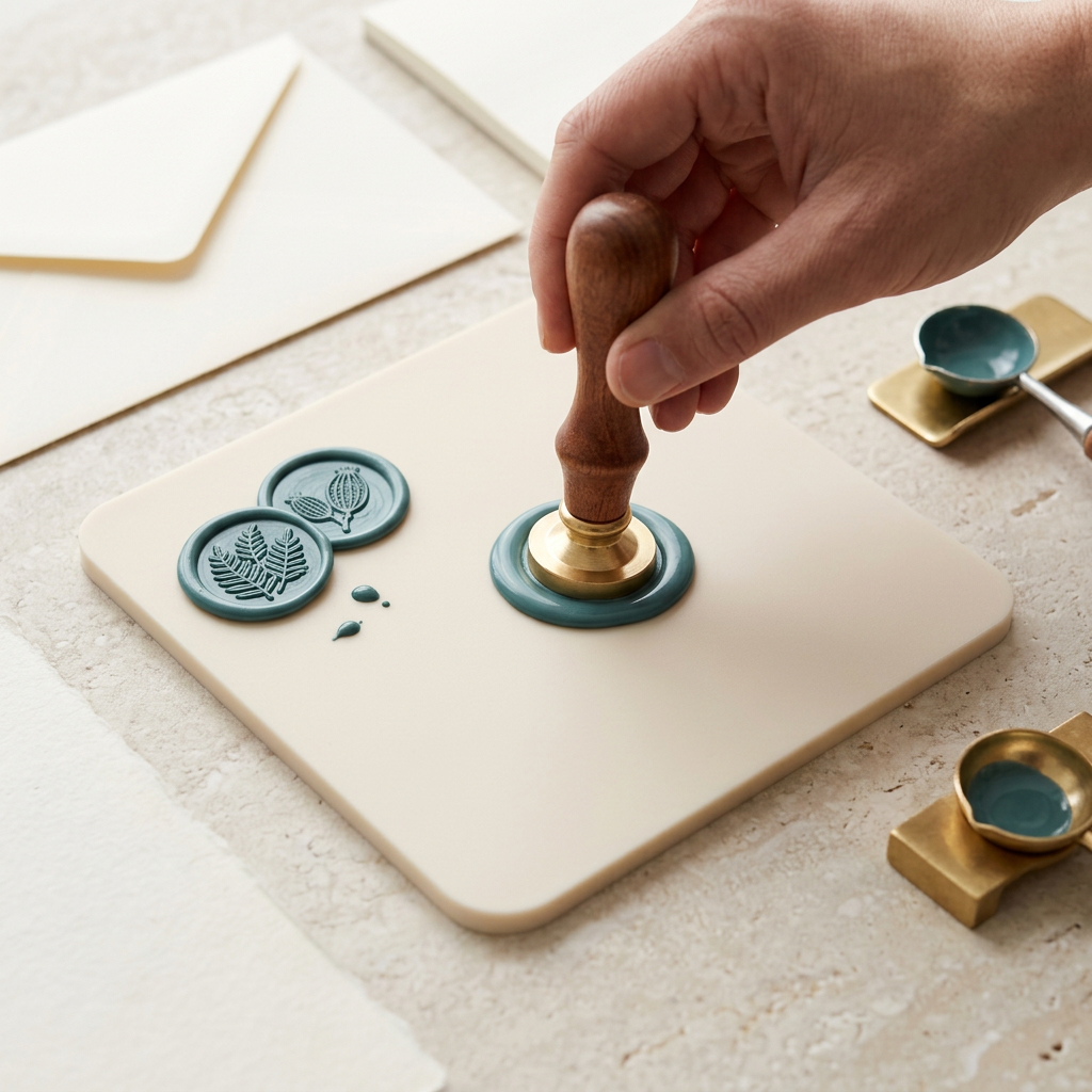 RowanKeel Silicone Demolding Pad | Non-Stick Wax Seal Release Pad for Clean, Crisp Impressions