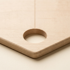 RowanKeel Envelope Centering Ruler | Wooden Template Card to Position Seals on the Flap