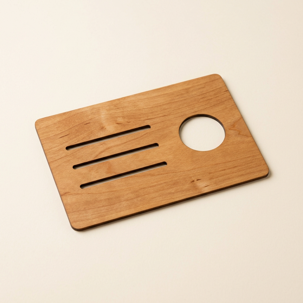 RowanKeel Vintage Letter Envelope Template | Wooden Guide for Classic Envelope & Seal-Window Layouts