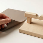 RowanKeel Silicone Pad & Wooden Stand Combo | Demolding Pad with Heat-Proof Stand Bundle