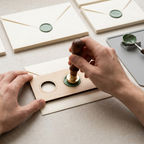 RowanKeel Envelope Seal Contour Template | Multi-Size Wooden Guide for Flap & Closure Seals